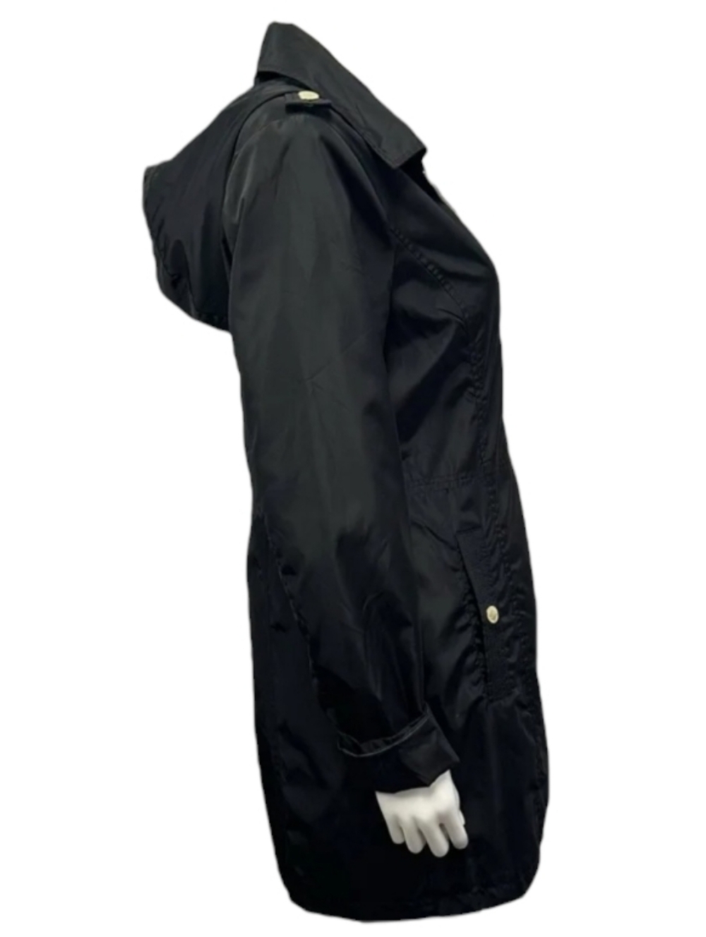 Michael Kors SM Women's Black Raincoat - Picture 5 of 15